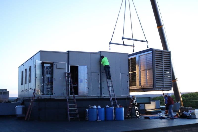 Design/build RTU replacement installation — view 5