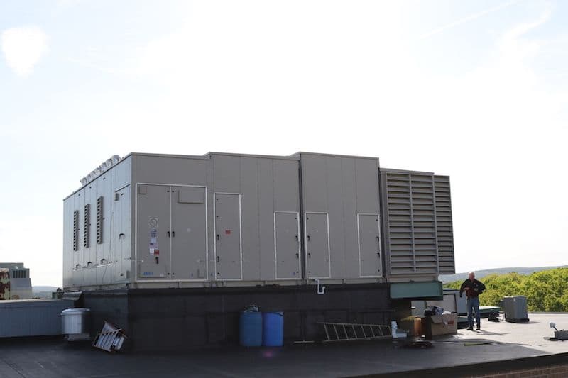 Design/build RTU replacement installation — view 6